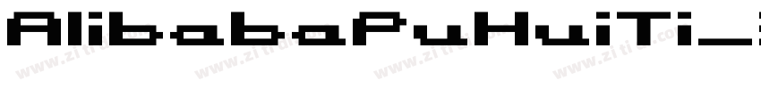 AlibabaPuHuiTi_3_ _8字体转换